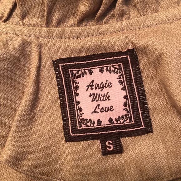 Angie With Love Big Button collared shortie jacket🎃 - Picture 8 of 10